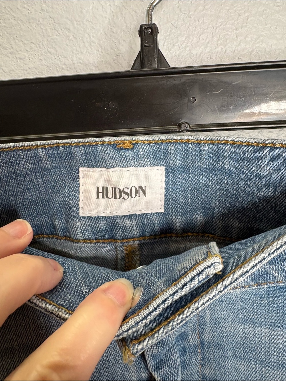 Hudson Size 33 Collin Mid Rise Skinny Ankle Jeans - Picture 4 of 8